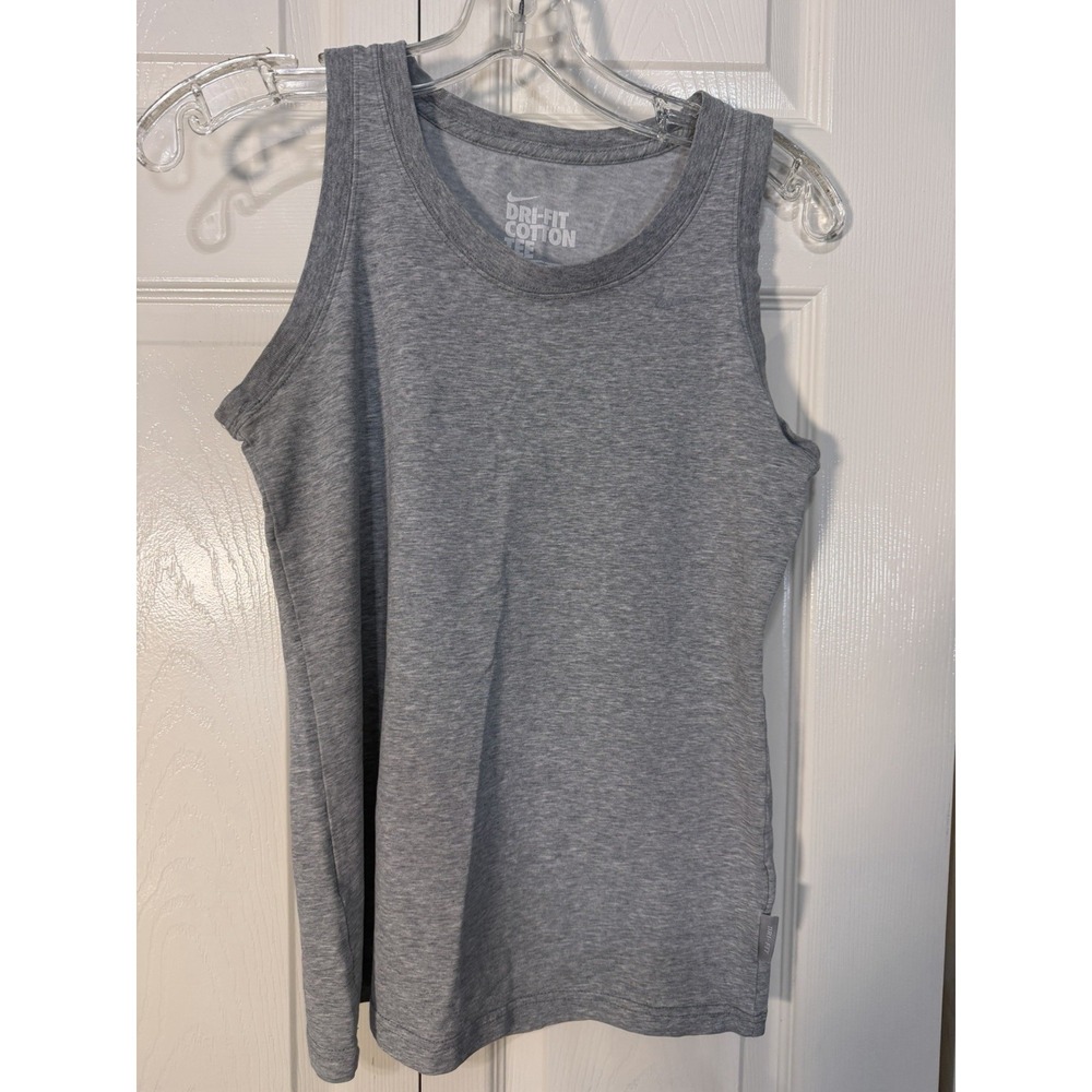 Nike Dri-Fit Tank Women's Gray Size Small